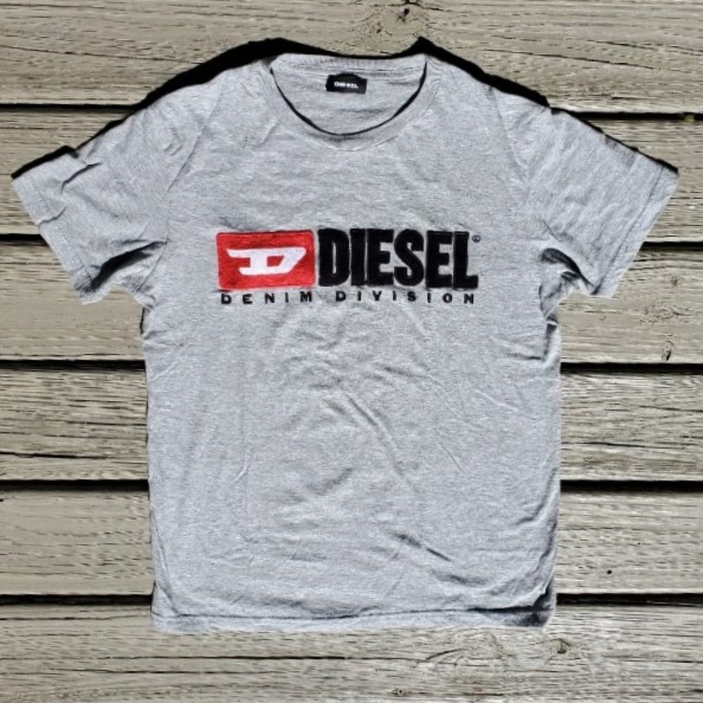 DIESEL Denim Division Embroidered Tshirt